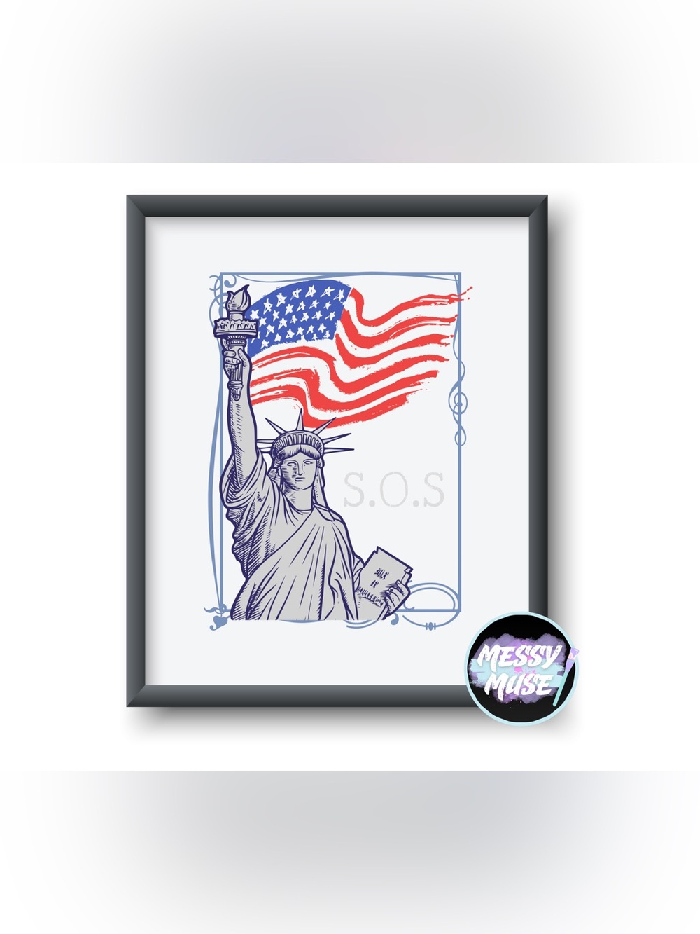 8.5x11 Wall Art Print | Handmade Home Decor | Ready to Frame Art Print